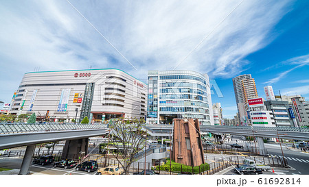 埼玉県川口市 川口駅東口前の風景 埼玉県川口市 川口駅東口前の風景 61692814