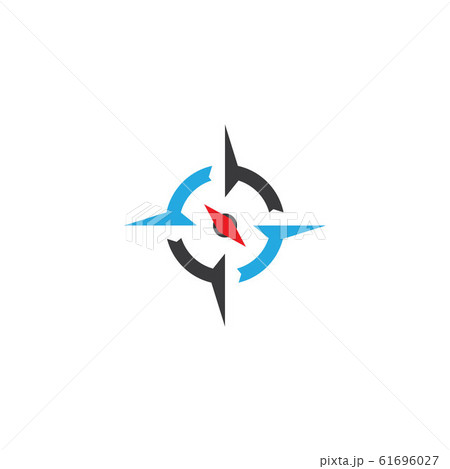 Compass Logo Template vector icon illustration 61696027