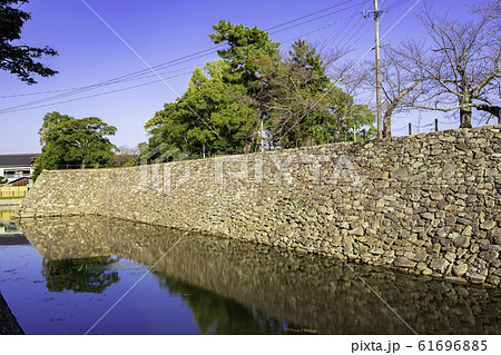 中津城　堀と石垣　大分県中津市 61696885