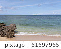沖縄の青い海 61697965