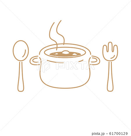 シチューのイラスト スープ アイコン おしゃれ 素材のイラスト素材