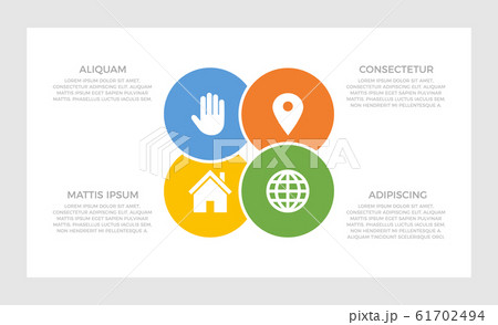 Set of blue and orange, yellow, green elements for infographic presentation slides with charts, graphs, circles. Set of blue and orange, yellow, green elements for infographic presentation slides with charts, graphs, circles. 61702494