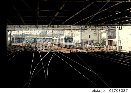 小田急電鉄　相模大野駅　江ノ島線分岐点 61703027