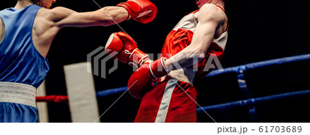 boxing match in ring boxing match in ring 61703689