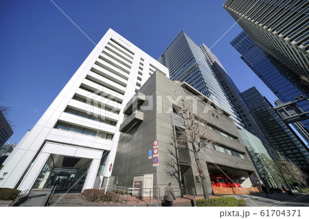 日本の東京都市景観 東京消防庁本庁舎などを望む 日本の東京都市景観 東京消防庁本庁舎などを望む 61704371