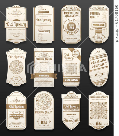 Luxury Labels Set 61708160