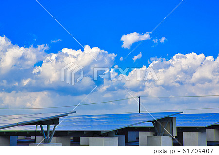 太陽光ソーラーパネル 太陽光ソーラーパネル 61709407