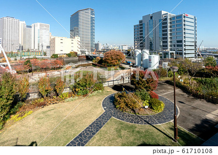 東京都品川区の天王洲公園と東品川海上公園 61710108