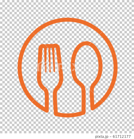 食事マーク 61712177