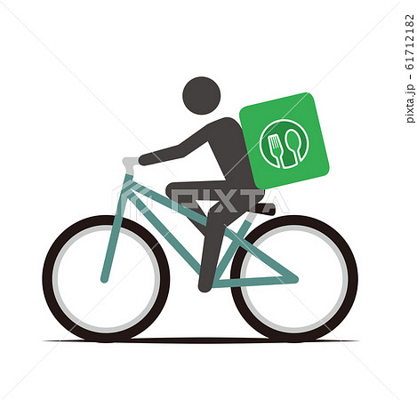 自転車デリバリー 61712182