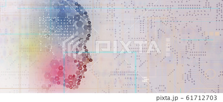 Abstract Artificial intelligence. Cloud computing. Abstract Artificial intelligence. Cloud computing. 61712703