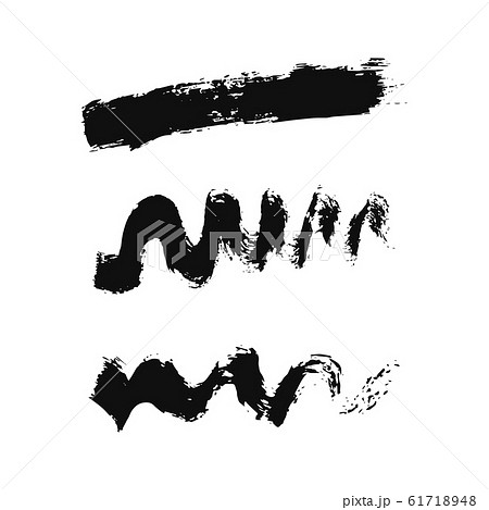 Isolated black vector ink 61718948