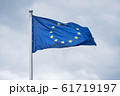 The flag of the European Union on background of 61719197