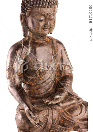 Buddha Shakyamuni's figure in a blessing pose - Buddha Shakyamuni's figure in a blessing pose - 61719200