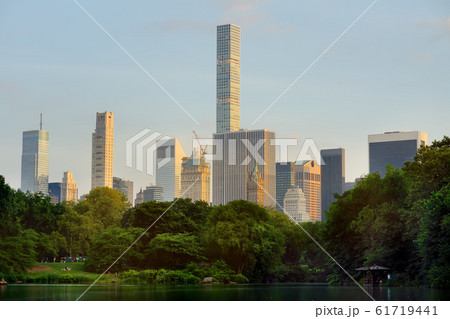 Idyllic sunset view of Central Park, New York, USA Idyllic sunset view of Central Park, New York, USA 61719441