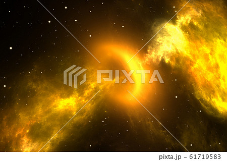 Supermassive black hole that spews two jets Supermassive black hole that spews two jets 61719583
