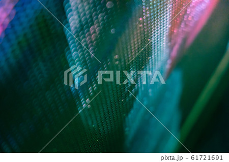 CloseUp LED blurred screen. LED soft focus CloseUp LED blurred screen. LED soft focus 61721691