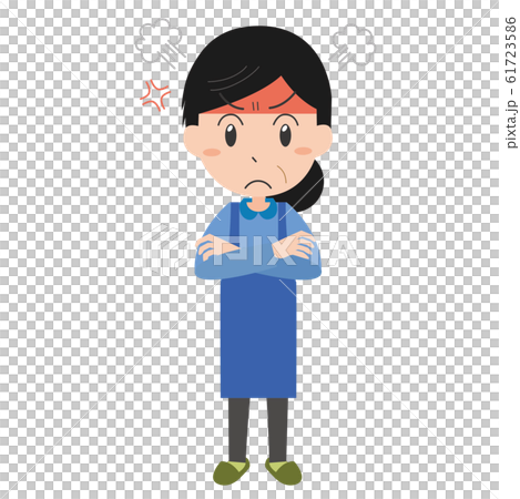 女人生氣沮喪脾氣暴躁 女人生氣沮喪脾氣暴躁 61723586