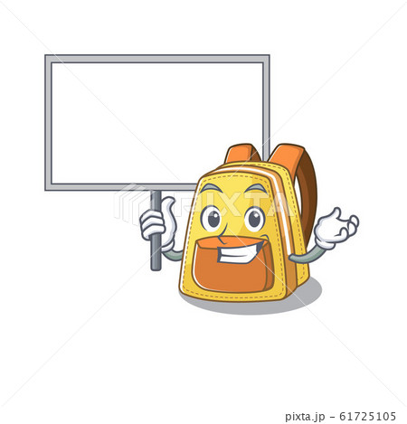 A cute picture of kids school backpack cute cartoon character bring a board A cute picture of kids school backpack cute cartoon character bring a board 61725105
