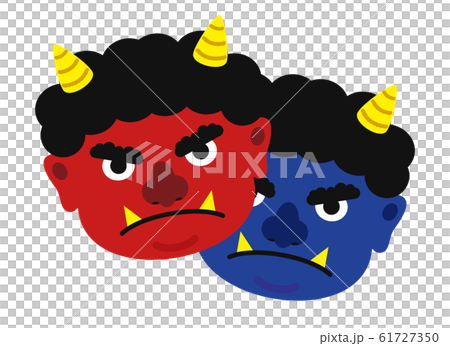 插圖:Oni Oni Oni瀨節分豆Maki材料面部表情面膜(帶矢量) 插圖:Oni Oni Oni瀨節分豆Maki材料面部表情面膜(帶矢量) 61727350