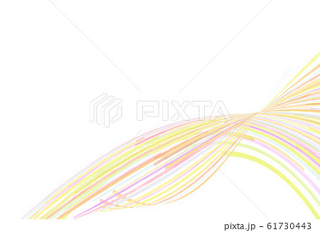 テクスチャー　レインボー　フレーム 61730443