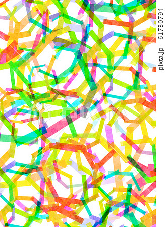 テクスチャー レインボー フレーム テクスチャー レインボー フレーム 61730794