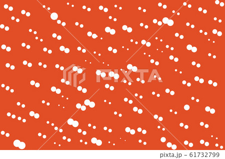 White random dots on red background. Abstract geometric shapes pattern in retro style for fabric print, textile, decor. White random dots on red background. Abstract geometric shapes pattern in retro style for fabric print, textile, decor. 61732799