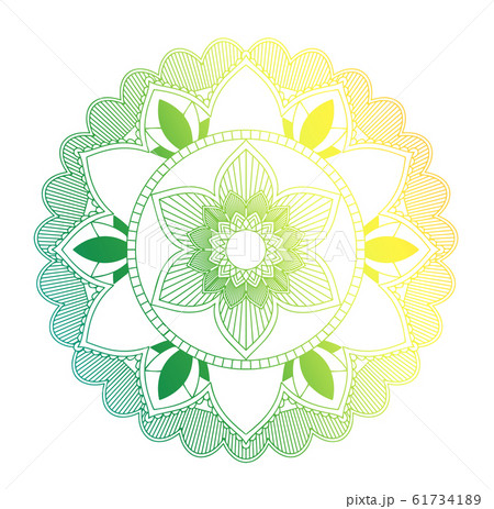 Mandala patterns on isolated background Mandala patterns on isolated background 61734189