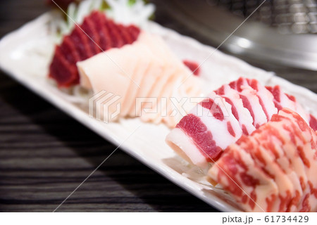 馬刺し４種　自然光　ふたえご 61734429