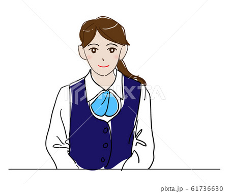 銀行員の女性 61736630
