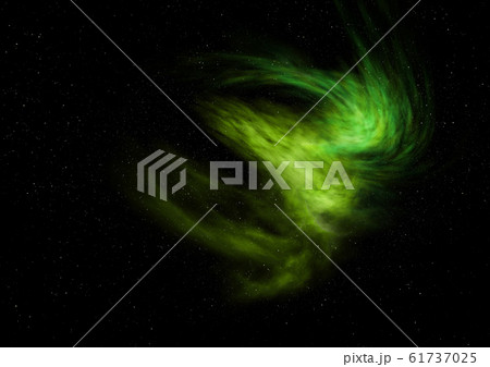 Star field in space and a nebulae. 3D rendering Star field in space and a nebulae. 3D rendering 61737025