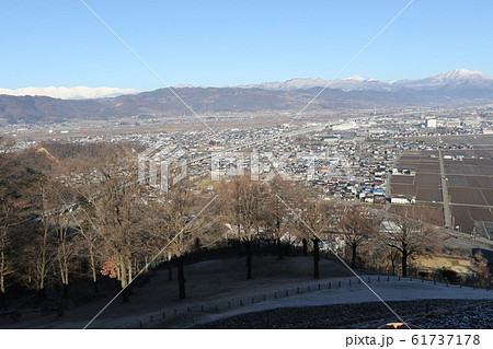 森将軍塚古墳から望む風景 森将軍塚古墳から望む風景 61737178