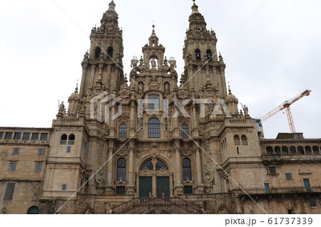 サンティアゴ・デ・コンポステーラのカテドラル　世界遺産　　スペイン 61737339