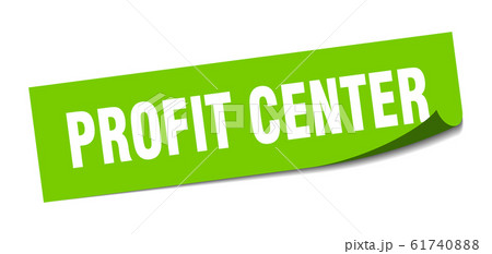 profit center sticker. profit center square sign. profit center sticker. profit center square sign. 61740888