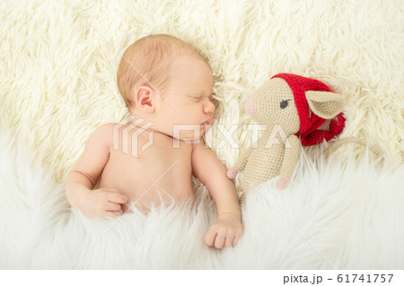cute sleeping newborn 61741757