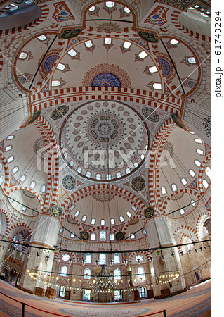 Şehzade Mosqueの天井　イスタンブール 61743294