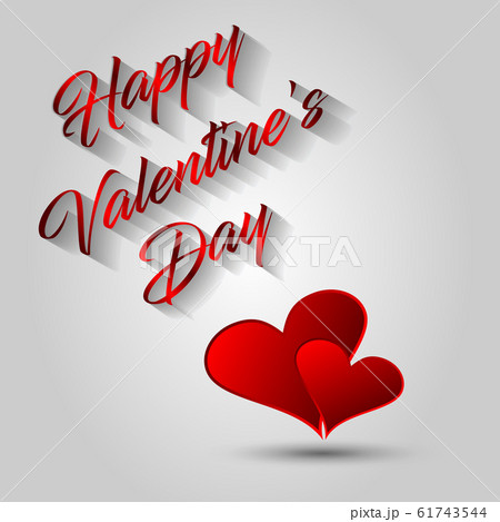 Valentine day background. 61743544