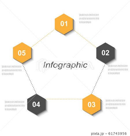 Info-graphic design template. Info-graphic design template. 61743956