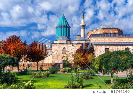Mevlana mosque in Konya, Turkey. Mevlana mosque in Konya, Turkey. 61744140