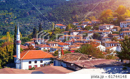 Sirince village in Izmir Province, Turkey. 61744148