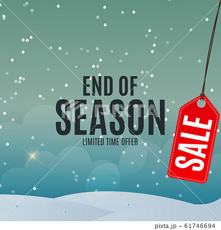 End of Winter Sale Background, Discount Coupon End of Winter Sale Background, Discount Coupon 61746694