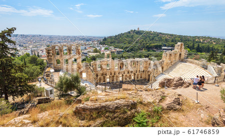 Odeon of Herodes Atticus at Acropolis of Athens, Odeon of Herodes Atticus at Acropolis of Athens, 61746859