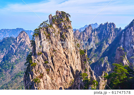 中国 黄山 始信峰 中国 黄山 始信峰 61747578