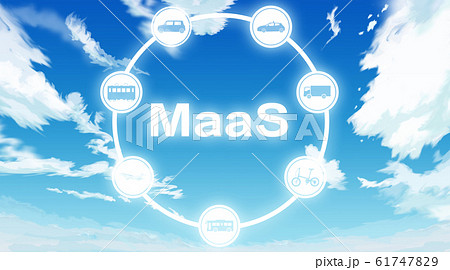 MaaS(イメージ素材) MaaS(イメージ素材) 61747829