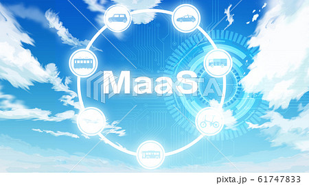 MaaS(イメージ素材) MaaS(イメージ素材) 61747833
