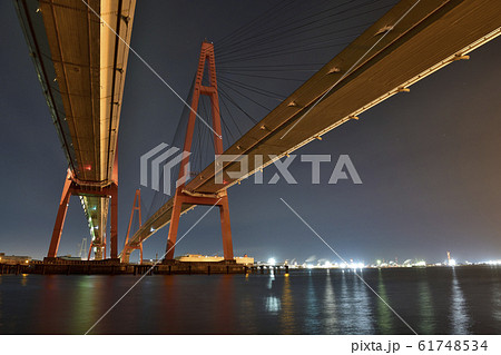名港西大橋の夜景 61748534