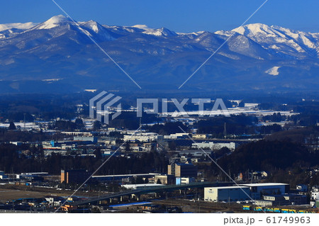 青空と奥羽山脈 青空と奥羽山脈 61749963