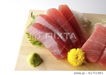 マグロのお刺身 マグロのお刺身 61751961
