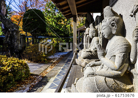 【山梨県北杜市】海岸寺・百体観音・百番観世音石仏 61753676