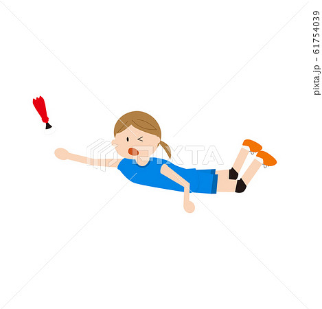 インディアカ 女子3のイラスト素材